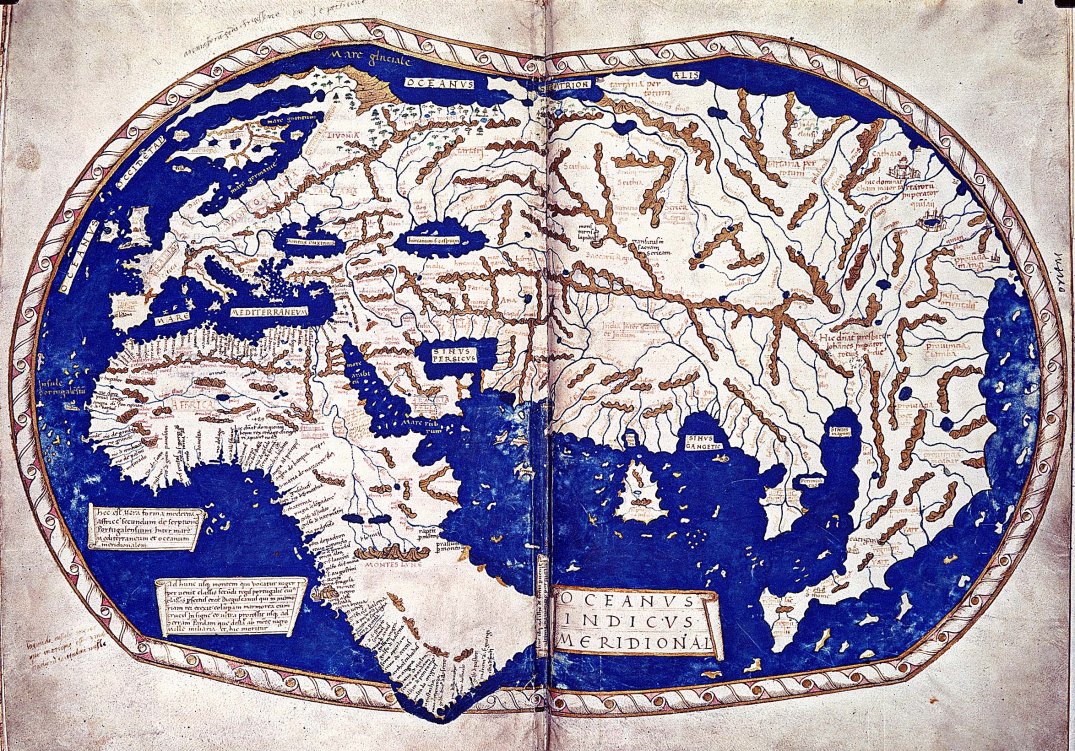 The ‘Paris Map’ (1491), potentially revealing Columbus’ geographical knowledge of the North Atlantic and proving the veracity of his voyage to Iceland.